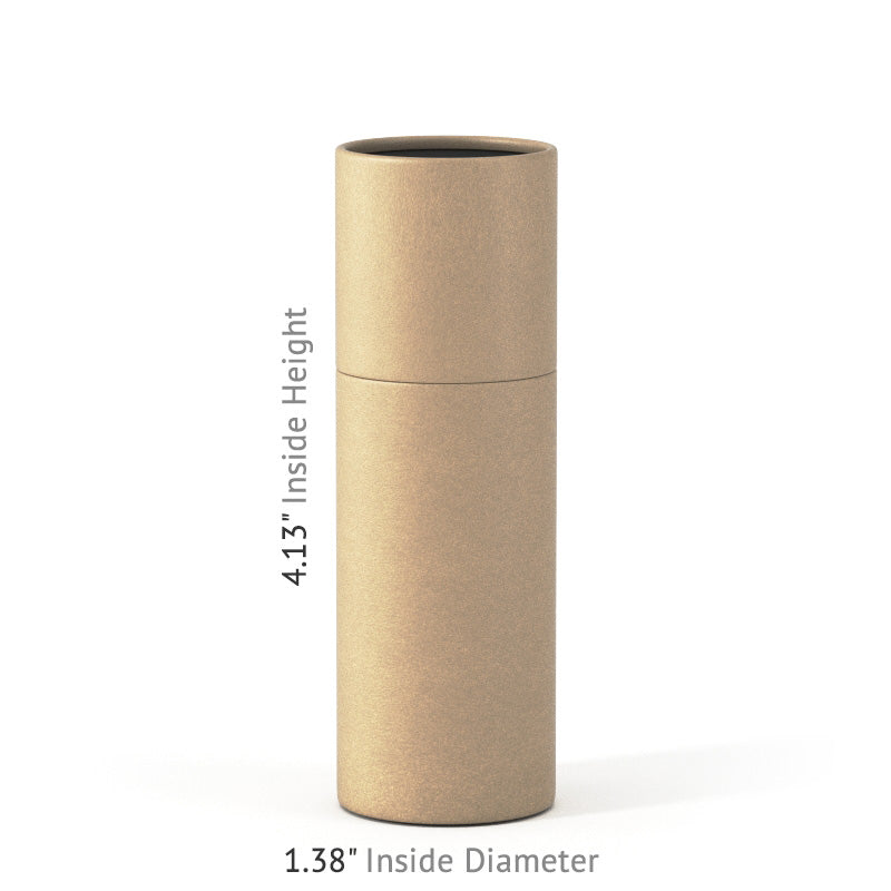 eco friendly high quality custom printing cylinder kraft round cosmetic bottle packaging storage paper tube boxes packaging