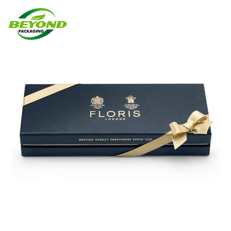 Custom Printing Logo Lid and Base Gift Box Packing for Perfume Bottle with box Eco-friendly Biodegradable Packing