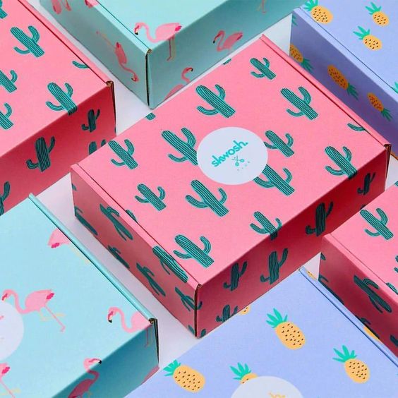 Custom High Quality Eco Friendly Folding Corrugated Paper Box Mailer Gift Box Packaging For Clothing