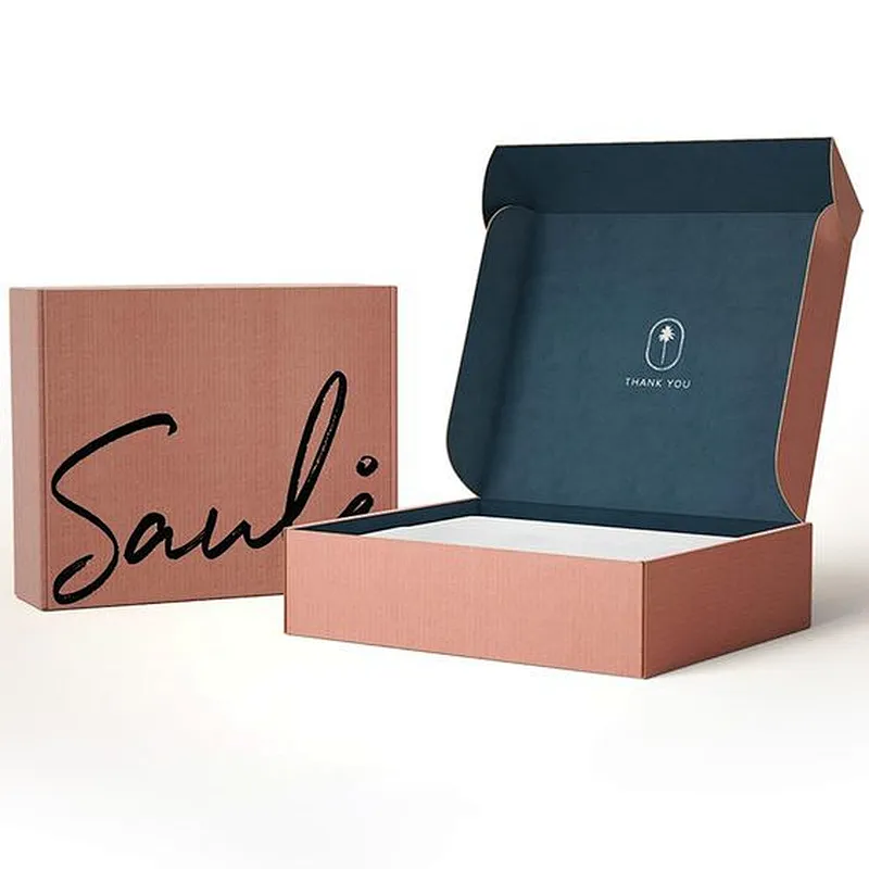 Customized Reasonable Price Biodegradable Eco Friendly Packaging Corrugated Mailer Postal Paper Boxes For Shipping