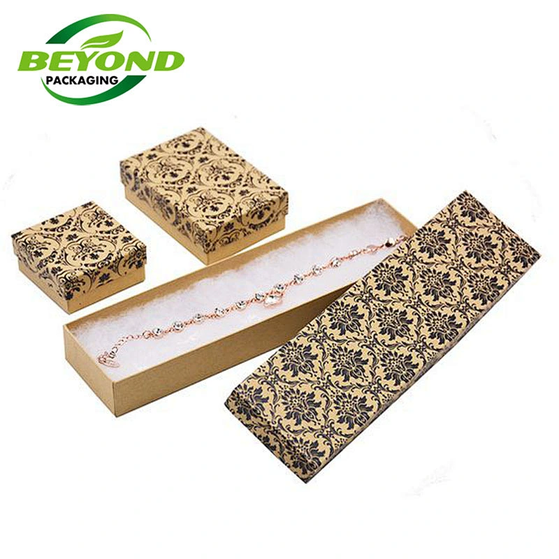 Recyclable Eco-friendly Custom Packaging Gift Box Paper  Printing for Jewelry Watch Cardboard Packing by Bulk