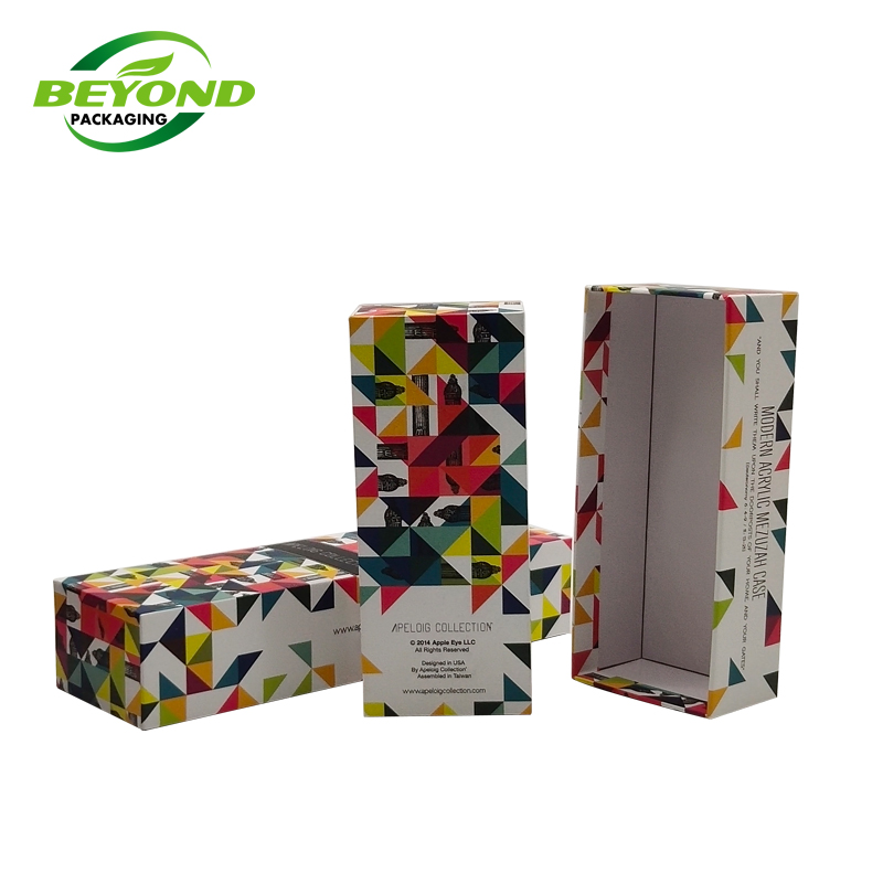 Customize High Quality Cardboard Sunglass Cases Frames Gift Recyclable Cardboard Packaging  Kraft Paper Box