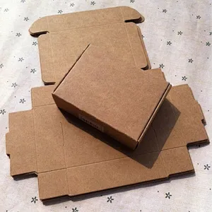 Bulk Cheap Biodegradable Customized Logo Design Kraft Cardboard Paper Boxes For Packaging Mailer Postal Shipping Boxes