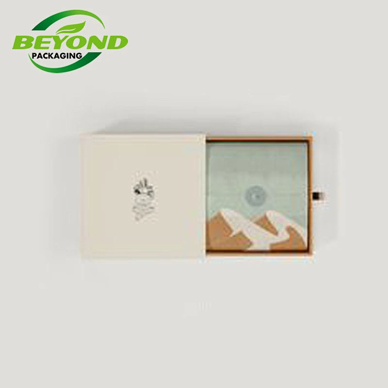 Wholesale Customized Printing Luxury Kraft Paper Sliding Drawer Box Rigid Cardboard Rectangle Jewelry Gift Packaging Paper Boxes