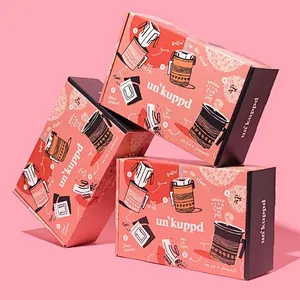 Customized Logo Reasonable Price Folding Delicate Appearance Cosmetic Corrugated Mailer Paper box For Skincare Lotion Packing