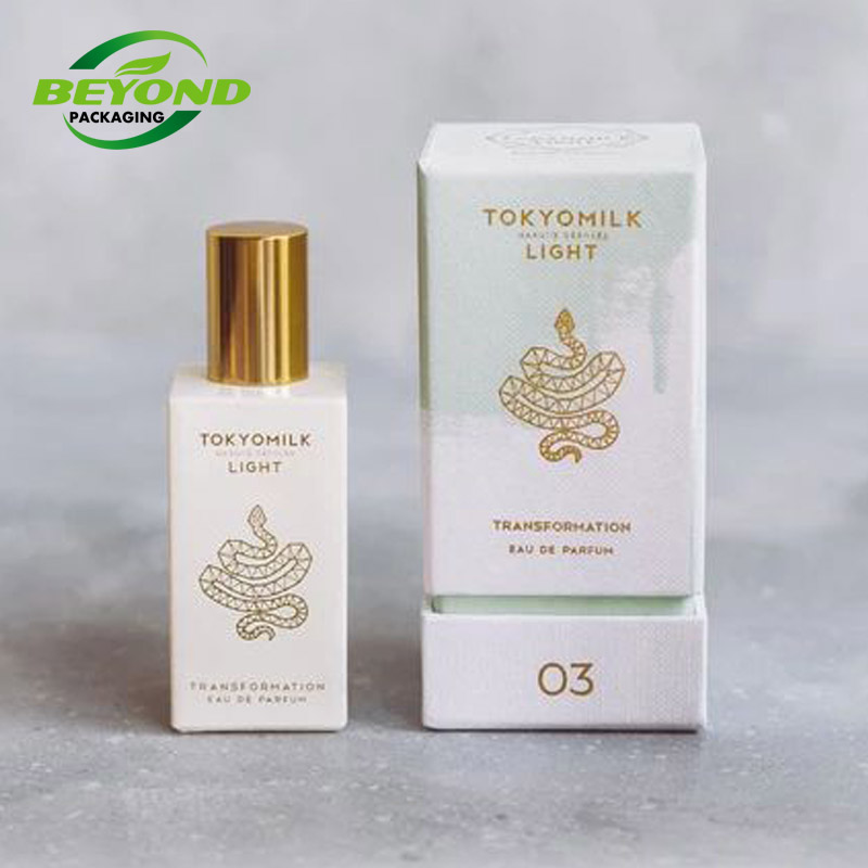 Paper Lid and Base Gift Cosmetic Paper Gift Box for Essential Oil Lotion Bottle
