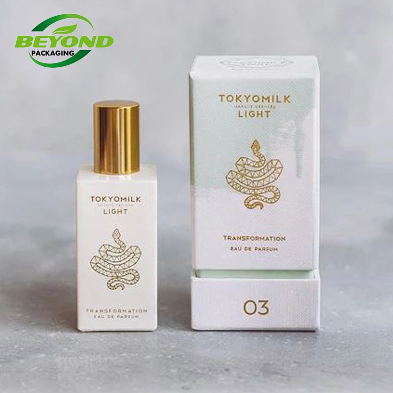 Paper Lid and Base Gift Cosmetic Paper Gift Box for Essential Oil Lotion Bottle