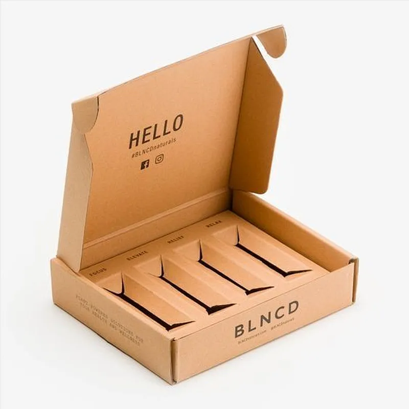 Wholesale Price Custom Printed Colored Logo Biodegradable Kraft Corrugated Cardboard Packaging Shipping Mailer Boxes