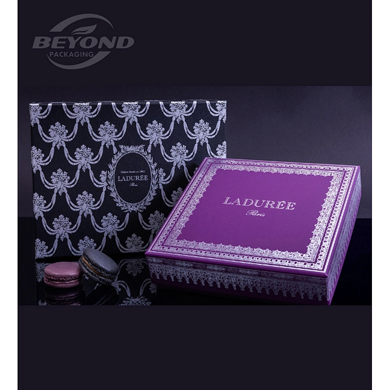 Custom Logo Design Chocolate New Gift packing with Ribbon and Insert  Lid and Base Box  Packaging Wholesale Chocolate Bar Boxes