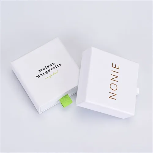 Customized Logo Factory Wholesale Luxury Recycled Rigid Cardboard Packaging Drawer Sliding Gift Boxes With Ribbon