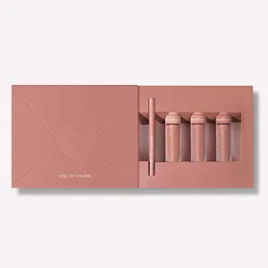 Custom Rigid Drawer Box Packaging insert for Lip Gloss Balm Stick Cosmetic Skincare Jewelry Watch Earring  Luxury Gift Packing