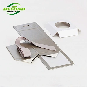 Eco Friendly Customized Luxury Book Shape Packaging Magnetic Closure Cover Cardboard Rigid Paper Fold Jewellery Gift Box