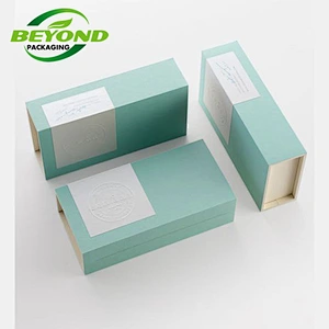 Custom Printing Luxury Paper Cardboard Card Box Packaging Gif and paper insert for matchstick