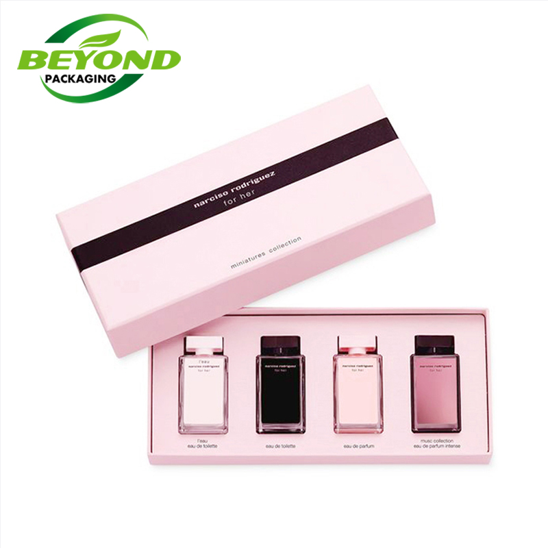 Customized Printing High Quality Cardboard Paper Gift box with Lids for Nail Polish Oil Cosmetic Packaging