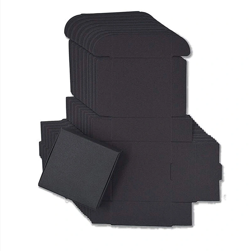 Wholesale Customized Eco Friendly Color Printing Corrugated Carton Matt Black Paper Shipping Packaging Gift Box