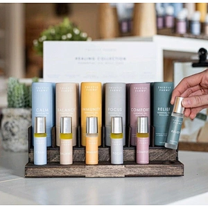Wholesale Round Box Private Label Cosmetic Jars Puff Perfume Bottle Containers Kraft Paper Tube Packaging Essential Oil Boxes