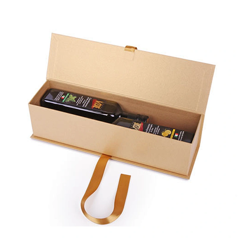 High Quality Fancy Paper Packaging Wine Glass Cup Gift Box Wholesale Cardboard Magnetic Single Wine Box