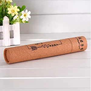 High Quality Cardboard Recycled Paper Tube Biodegradable Mail Tube Cylinder box For Poster Packing With Custom Design