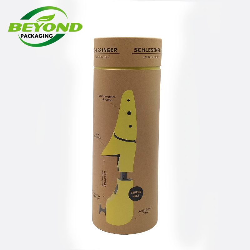 Recyclable Eco-friendly Empty Cardboard Paper Tube Packaging Box For Children Toy Puzzles Packaging With Custom Printing