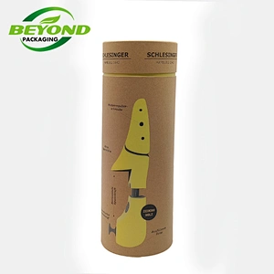 Recyclable Eco-friendly Empty Cardboard Paper Tube Packaging Box For Children Toy Puzzles Packaging With Custom Printing