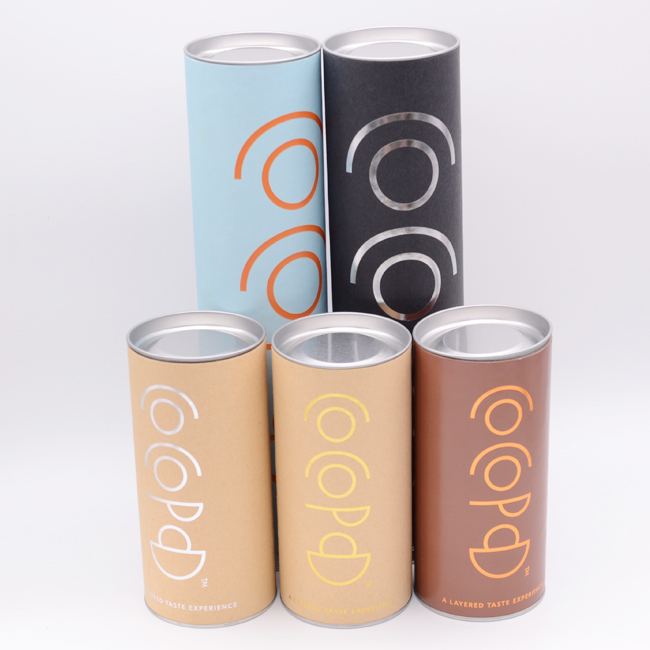 Custom Size Recyclable Kraft Cardboard CMYK Printing Cylinder Paper Tube For Poster