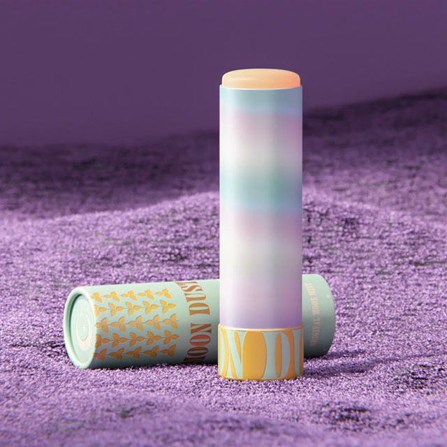 What materials does lip balm / deodorant packaging use?