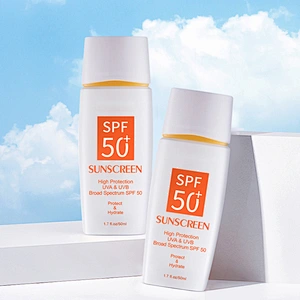 Wholesale Private Label Natural Organic Body and Face Sunblock Moisturizing SPF 50 Sunscreen Spray