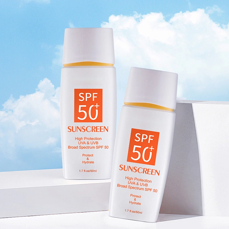 Wholesale Private Label Natural Organic Body and Face Sunblock Moisturizing SPF 50 Sunscreen Spray