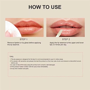 Wholesale Private Label Lip Plumper Hydrating & Moisturizing Clear Plumper Lip Gloss, Reduce Fine Lines, 5ML