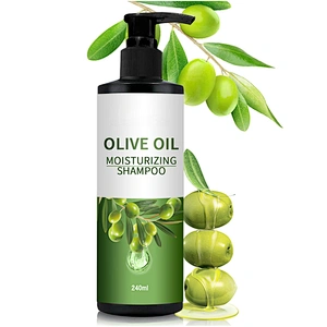 Wholesale Tea Tree Liquid Dandruff Curly Conditioner Moisturizing Olive Oil Hair Wash Shampoo