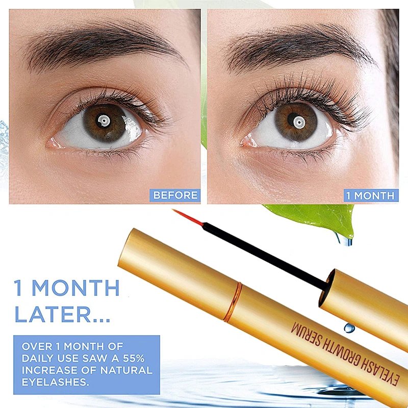 Private label eyelash and eyebrow growth serum
