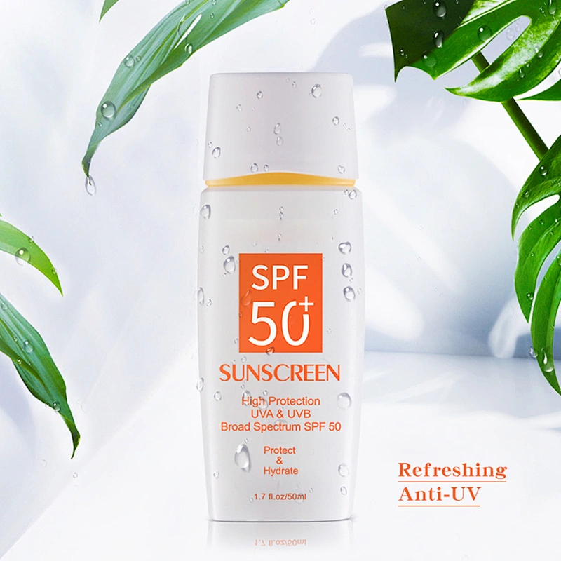 Wholesale Private Label Natural Organic Body and Face Sunblock Moisturizing SPF 50 Sunscreen Spray