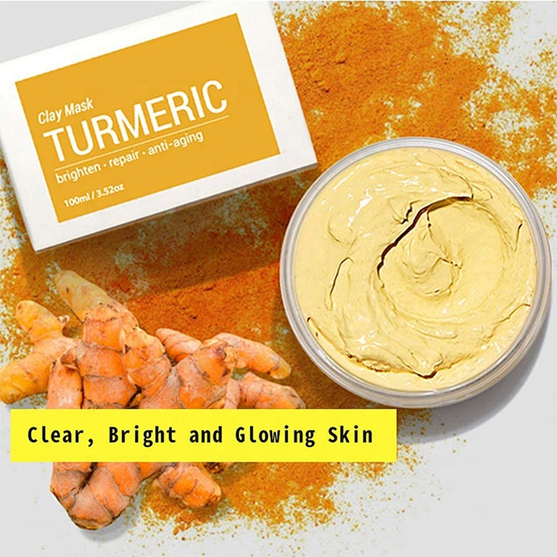 Private Label Turmeric Clay Face Mask