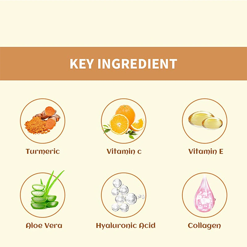 Private Label Turmeric Clay Face Mask