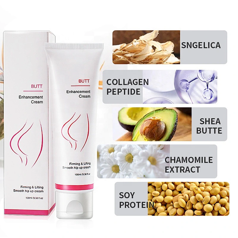 Private Label  Bigger Buttock Firm Massage Cream Hip Lift Up Butt Enhancement Cream