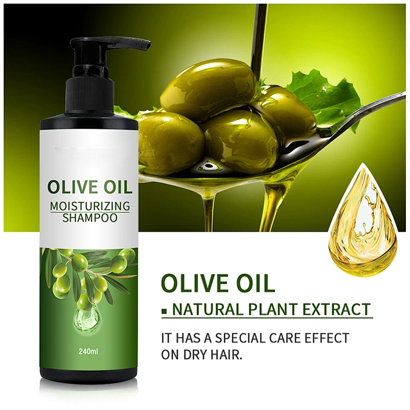 Wholesale Tea Tree Liquid Dandruff Curly Conditioner Moisturizing Olive Oil Hair Wash Shampoo