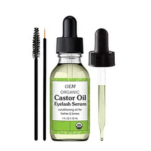 Castor Oil Eyelash And Brow Growth Serum Free Sample | Private Label