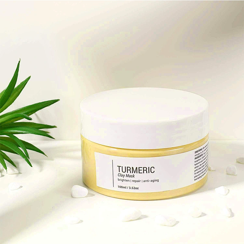 Private Label Turmeric Clay Face Mask
