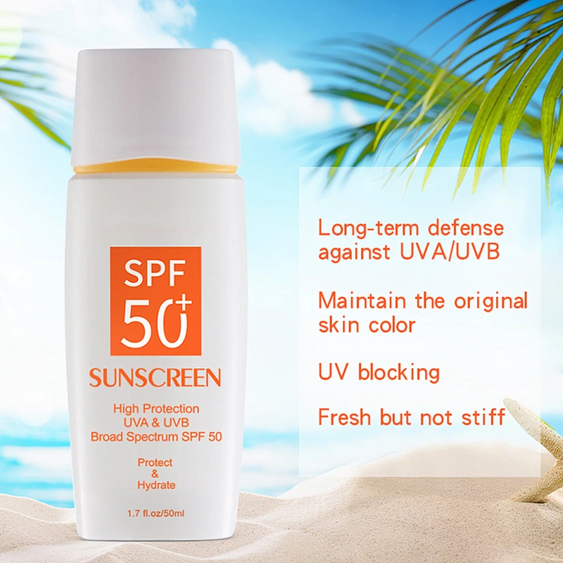 Wholesale Private Label Natural Organic Body and Face Sunblock Moisturizing SPF 50 Sunscreen Spray