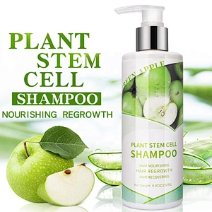 Private label Hair Wash regrowth Anti Loss Repair Organic Herbal Olive Oil Plant Stem Cell Shampoo