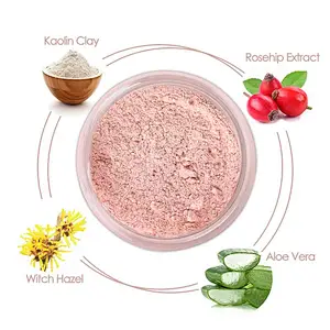 Private Label Pink Clay Powder Face Mask