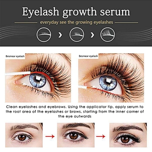 Private label eyelash eyebrow growth serum