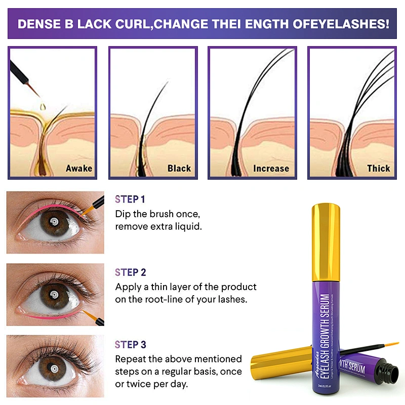 private label eyelash growth serum