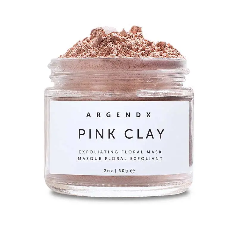 Private Label Pink Clay Powder Face Mask