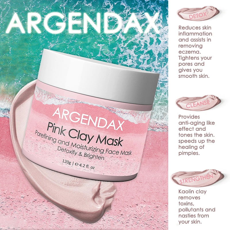 Private Label Pink Clay Face Mask