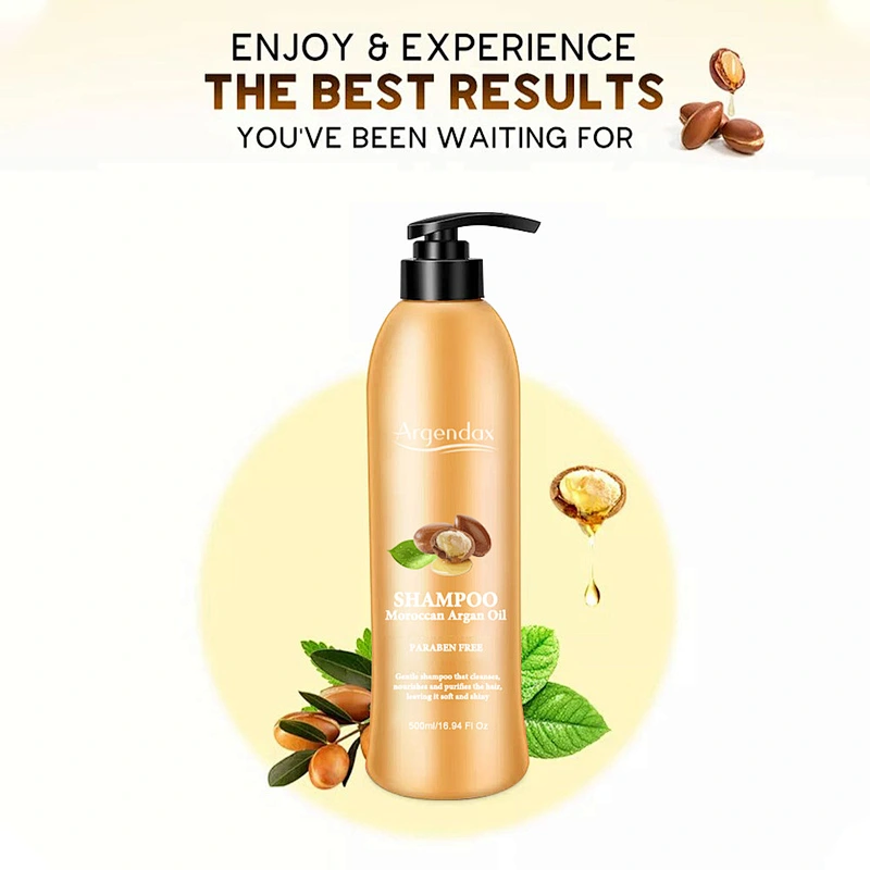 Private Label High Quality Herbal And Natural Organic Argan Oil Hair Shampoo For Curly Hair/Hair Wigs