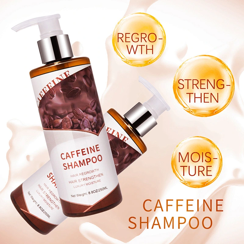Private Label Organic Hair Care Nourish Natural Caffeine Coffee Shampoo