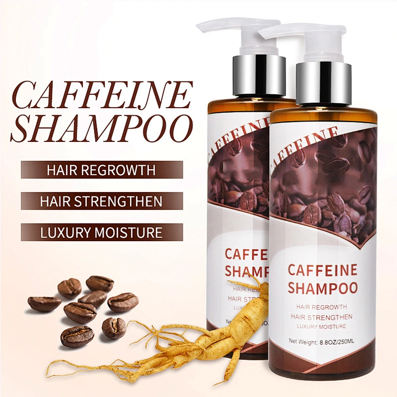 Private Label Organic Hair Care Nourish Natural Caffeine Coffee Shampoo