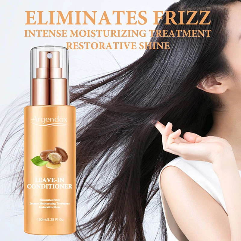 Private Label OEM Organic Moroccan Argan Oil Silky Hair Spray Heat Protectant Spray