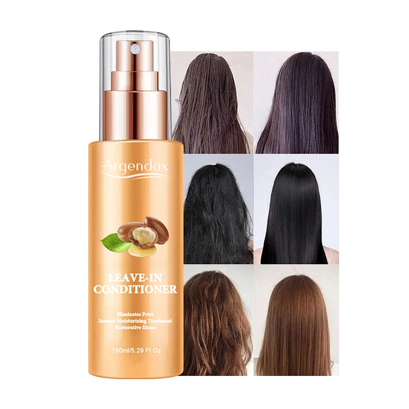 Private Label OEM Organic Moroccan Argan Oil Silky Hair Spray Heat Protectant Spray